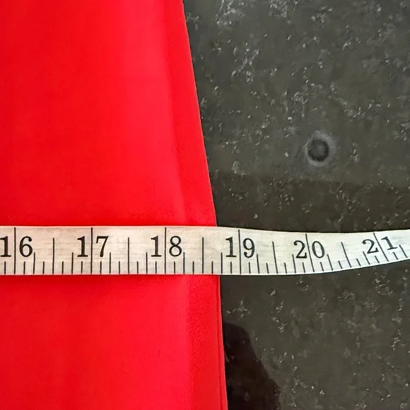 Amanda Uprichard Sabine Mini Sheath Dress Red Size Medium - Picture 10 of 13